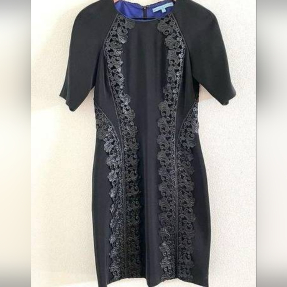 NWT Antonio Melani Stunning Black Dress Size 8 Retails $169!